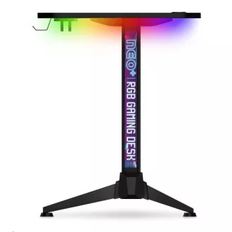 CONNECT IT NEO+ herní stůl s RGB podsvícením, černá