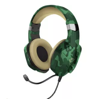 TRUST sluchátka GXT 323C Carus Gaming Headset, jungle camo