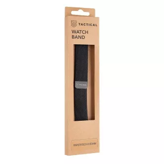 Tactical 333 Loop Magnetický Kovový Řemínek pro Apple Watch 1/2/3/4/5/6/SE 38/40mm Black