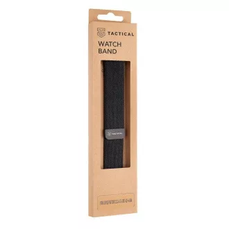 Tactical 351 Loop Magnetický Kovový Řemínek pro Apple Watch 1/2/3/4/5/6/SE 42/44mm Black