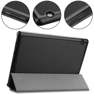 Tactical Book Tri Fold Pouzdro pro iPad 10.2. 2020 / 10.2 2019 Black
