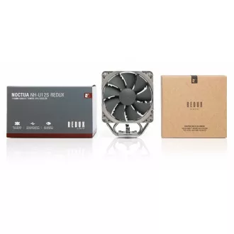 NOCTUA Chladič CPU NH-U12S-redux, 1x 120mm, LGA1851, AM5, hnědá/stříbrná