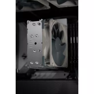 NOCTUA Chladič CPU NH-U12S-redux, 1x 120mm, LGA1851, AM5, hnědá/stříbrná