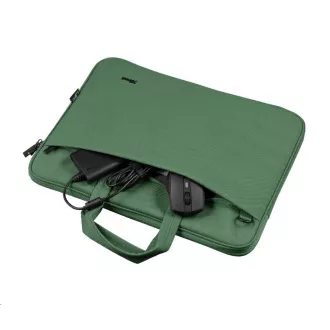 TRUST Pouzdro na notebook 16" Bologna Slim Laptop Bag Eco, zelená