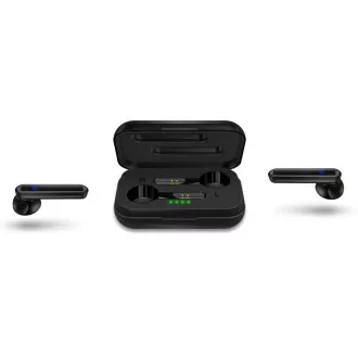 CONNECT IT sluchátka do uší s mikrofonem True Wireless SonicBass, černá