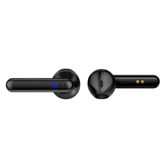 CONNECT IT sluchátka do uší s mikrofonem True Wireless SonicBass, černá