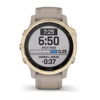 Garmin fenix6S PRO Solar, LightGold/Sand Band (MAP/Music) Garmin fenix6S PRO Solar, LightGold/Sand Band (MAP/Music)