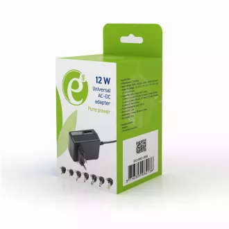GEMBIRD Univerzální AC-DC adaptér EG-MC-008, 12W, 7 konektorů