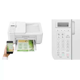 Canon PIXMA Tiskárna TR4651 white- barevná, MF (tisk, kopírka, sken, cloud), ADF, USB, Wi-Fi, Bluetooth - Použité