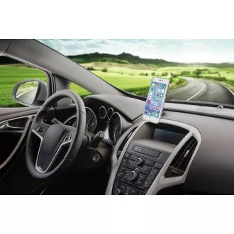 CONNECT IT univerzální magnetický držák do auta InCarz 4Ultra, 4 magnety, černá