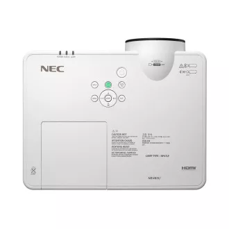 SHARP/NEC Projektor ME403U, 1920x1200, 4000 ANSI, 16.000:1, HDMI / RCA / LAN / USB, Repro