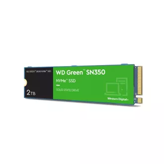 WD GREEN SSD NVMe 2TB PCIe SN350, Geb3 8GB/s, (R:3200/W:3000 MB/s)