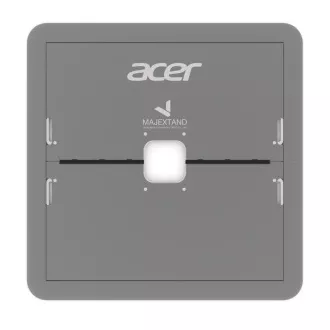 ACER notebook stand, slitina zinku a nerezové ocele, pouze 136g, pro notebooky do 15", stříbrný