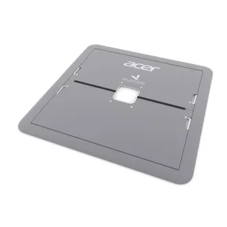 ACER notebook stand, slitina zinku a nerezové ocele, pouze 136g, pro notebooky do 15", stříbrný