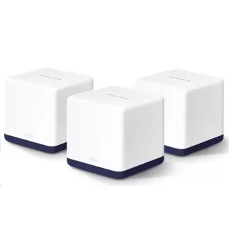 MERCUSYS Halo H50G(3-pack) Aginet WiFi5 Mesh (AC1900, 2, 4GHz/5GHz, 3xGbELAN/WAN)