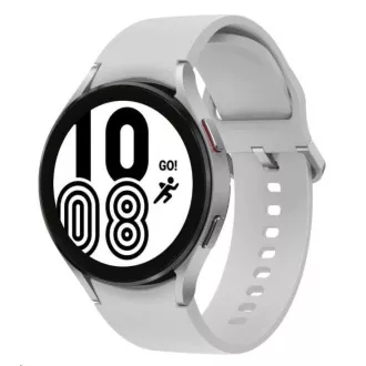Samsung Galaxy Watch 4 (44 mm), LTE, EU, stříbrná