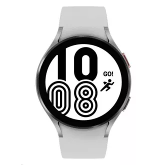 Samsung Galaxy Watch 4 (44 mm), LTE, EU, stříbrná