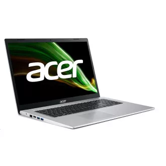 ACER NTB Aspire 3 (A317-53-399W) - i3-1115G4, 17.3" HD LCD, 8GB, 256GBSSD, UHD Graphics, W11H, Stříbrná