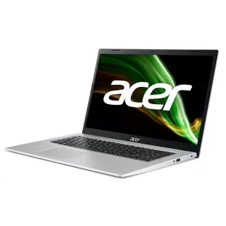 ACER NTB Aspire 3 (A317-53-399W) - i3-1115G4, 17.3" HD LCD, 8GB, 256GBSSD, UHD Graphics, W11H, Stříbrná