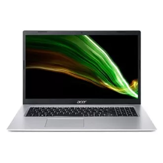 ACER NTB Aspire 3 (A317-53-55P9) - i5-1135G7, 17.3" FHD, 8GB, 512GBSSD, Iris Xe Graphics, W11H, Stříbrná