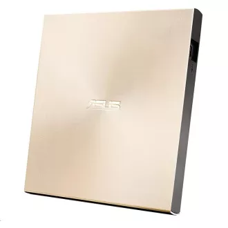ASUS DVD ZenDrive SDRW-08U8M-U GOLD, External Slim DVD-RW, zlatá