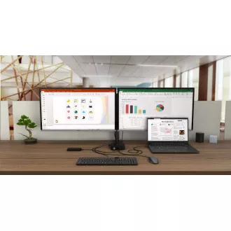 i-tec USB-C HDMI DP Docking Station, Power Delivery 100 W