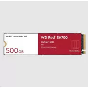 WD RED SSD NVMe 500GB PCIe SN700 Powered by SanDisk, Geb3 8GB/s, (R:3430/W:2600 MB/s) TBW 1000