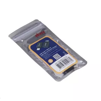 AKASA adaptér USB3.1 Gen2 Type-A na Type-C (F/M), 2ks v balení