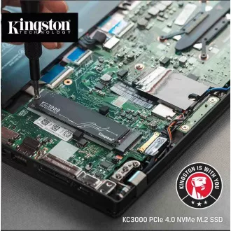 Kingston SSD 512GB KC3000 M.2 2280 NVMe™ PCIe Gen 4 (R 7000MB/s; W 3900MB/s)