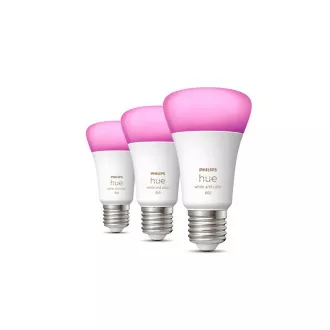 PHILIPS Hue White and Color Ambiance 6.5W 800 E27 3ks PHILIPS Hue White and Color Ambiance 6.5W 800 E27 3ks