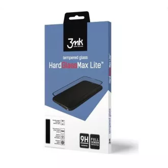 3mk tvrzené sklo HardGlass Max Lite Black pro Apple iPhone 13 / 13 Pro