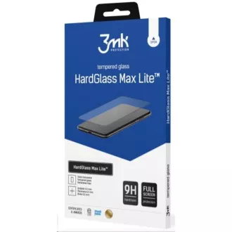 3mk tvrzené sklo HardGlass Max Lite Black pro Apple iPhone 13 / 13 Pro / 14