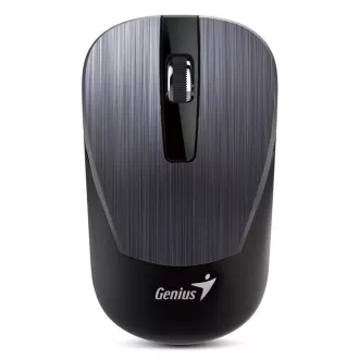 GENIUS myš NX-7015/ 1600 dpi/ Blue-Eye senzor/ bezdrátová/ kovově šedá