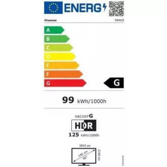 58" Hisense 58A6G
