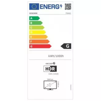 75" Hisense 75A6G