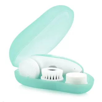 TOUCHBeauty 1387A Čisticí kartáč na pleť 3v1 zelený