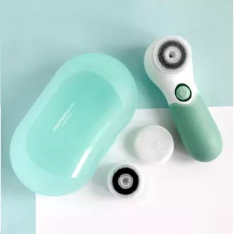 TOUCHBeauty 14838 Čisticí kartáč na pleť 3v1 zelený