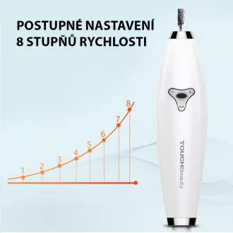 TOUCHBeauty 1733 Bruska na manikúru a pedikúru 6v1