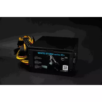 1stCOOL zdroj ATX 700W WHITE STORM 700, 12cm, 85+