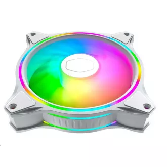 Cooler Master ventilátor MasterFan MF120 Halo 3in1 White, 3x120mm, ARGB, bílá