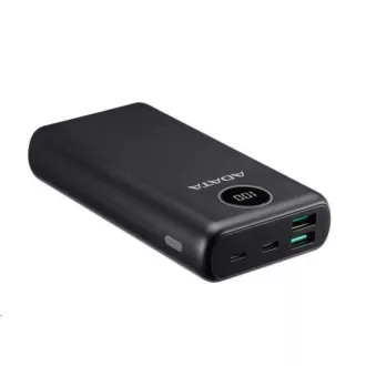 ADATA PowerBank P20000QCD - externí baterie pro mobil/tablet 20000mAh, 2, 1A, černá (74Wh) ADATA PowerBank P20000QCD - externí baterie pro mobil/tablet 20000mAh, 2, 1A, černá (74Wh)