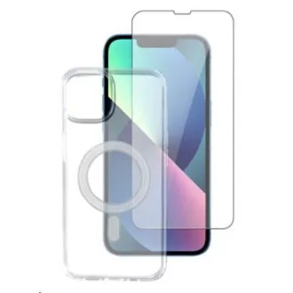 4smarts 360° X-Pro Full Frame (tvrzené sklo + gelový zadní kryt) pro Apple iPhone 13 Pro Max