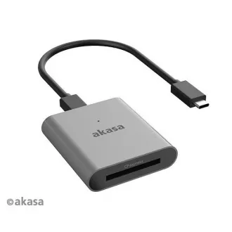 AKASA čtečka karet AK-CR-11BK (CFexpress), externí, USB 3.2 Type-C