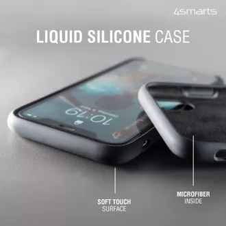 4smarts silikonový kryt CUPERTINO pro Apple iPhone 13 mini, černá 4smarts silikonový kryt CUPERTINO pro Apple iPhone 13 mini, černá
