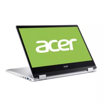 ACER NTB Chromebook Spin 14 (CP314-1HN-P06J)-Pentium®N6000, 14" IPS, 4GB, 128GB eMMC, UHD Graf., Chrome OS, Stříbrná ACER NTB Chromebook Spin 14 (CP314-1HN-P06J)-Pentium®N6000, 14" IPS, 4GB, 128GB eMMC, UHD Graf., Chrome OS, Stříbrná