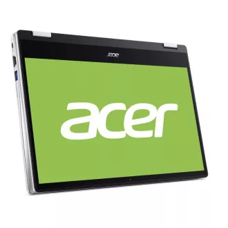 ACER NTB Chromebook Spin 14 (CP314-1HN-P06J)-Pentium®N6000, 14" IPS, 4GB, 128GB eMMC, UHD Graf., Chrome OS, Stříbrná ACER NTB Chromebook Spin 14 (CP314-1HN-P06J)-Pentium®N6000, 14" IPS, 4GB, 128GB eMMC, UHD Graf., Chrome OS, Stříbrná