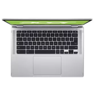 ACER NTB Chromebook Spin 14 (CP314-1HN-P06J)-Pentium®N6000, 14" IPS, 4GB, 128GB eMMC, UHD Graf., Chrome OS, Stříbrná ACER NTB Chromebook Spin 14 (CP314-1HN-P06J)-Pentium®N6000, 14" IPS, 4GB, 128GB eMMC, UHD Graf., Chrome OS, Stříbrná