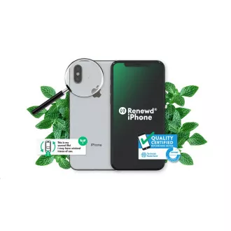 Renewd® iPhone XS Silver 64GB Renewd® iPhone XS Silver 64GB