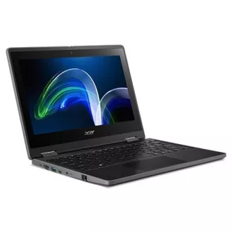 ACER NTB EDU TravelMate Spin B3 (TMB311RNA-32-P3MM), Pentium S.N6000, 11.6" FHD, 8GB, 256GBSSD, UHD, W10P EDU+W11P EDU, černá