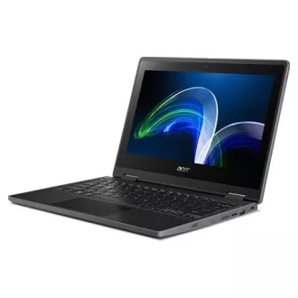 ACER NTB EDU TravelMate Spin B3 (TMB311RNA-32-P3MM), Pentium S.N6000, 11.6" FHD, 8GB, 256GBSSD, UHD, W10P EDU+W11P EDU, černá